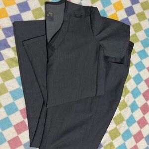 Matix Charcoal Scrub Set